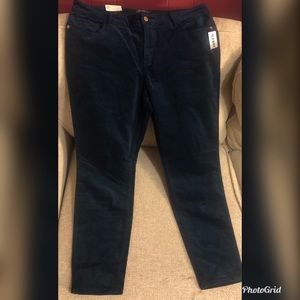 Teal Corduroy Pants